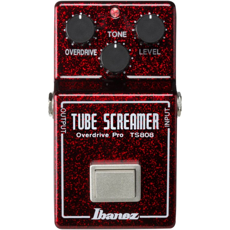 Ibanez TS808(TS-808) 40th Anniversary Tube Screamer Ruby Red Sparkle Finish Limited Edition