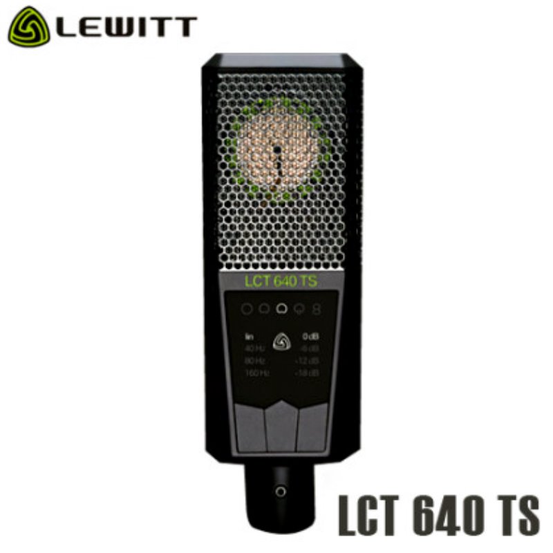 LEWITT LCT640 TS 르윗 콘덴서 마이크 (듀얼 아웃풋/MS 스테레오 레코딩 가능/단일 지향성)