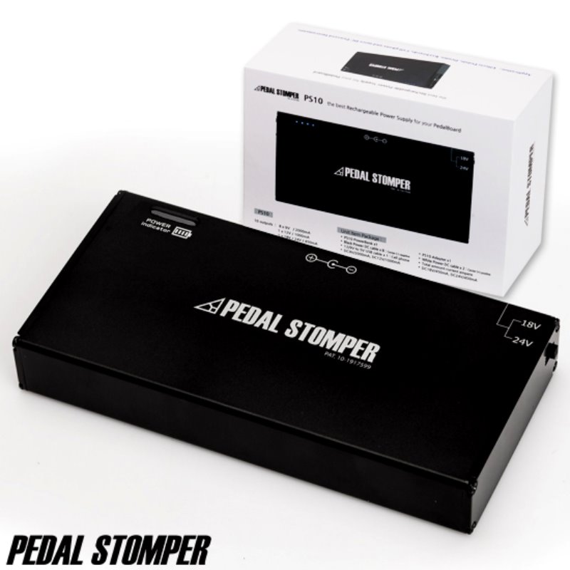 Pedal Stomper PS10 페달스톰퍼 충전식 파워 9V~24V까지 지원!