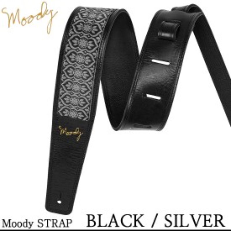 Moody Leather Hippie - 2.5&quot; - Std (앞면 : Black / Silver, 뒷면 : Black)