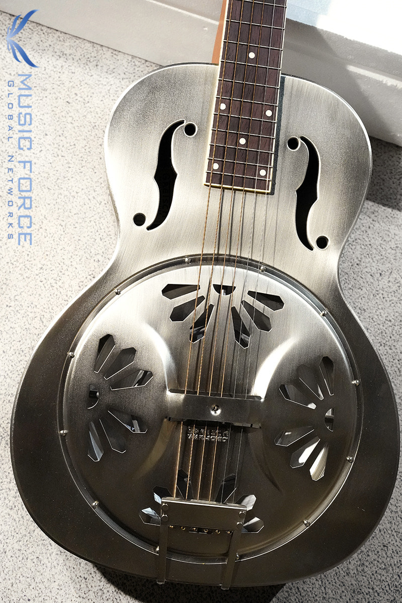 [그레치 공식대리점/실재고 보유] Gretsch G9231 Bobtail Steel Body Spider Cone Resonator Guitar w/Fishman Pickup (신품) 레조네이터 기타 - 183006
