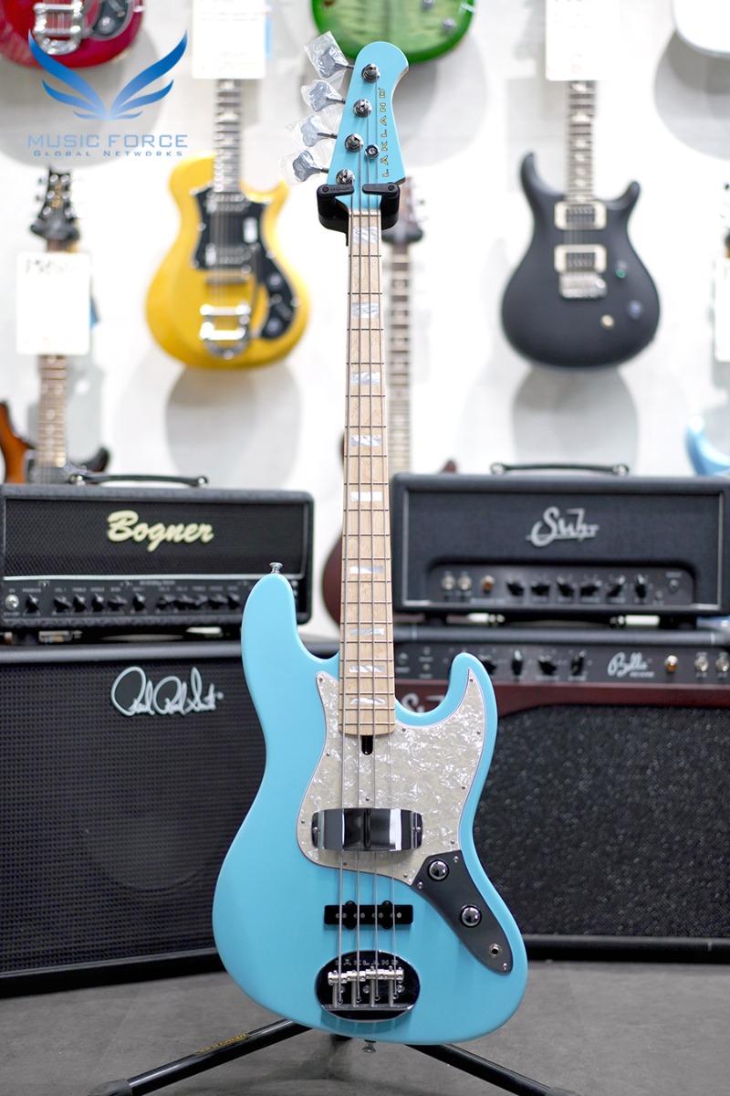 [구연식 특가세일!] Lakland US Custom 44-60 Vintage J Bass-Sonic Blue w/Birdseye Maple FB, Pearl Block Inlay &amp; Matching Headstock (2018년산/신품)