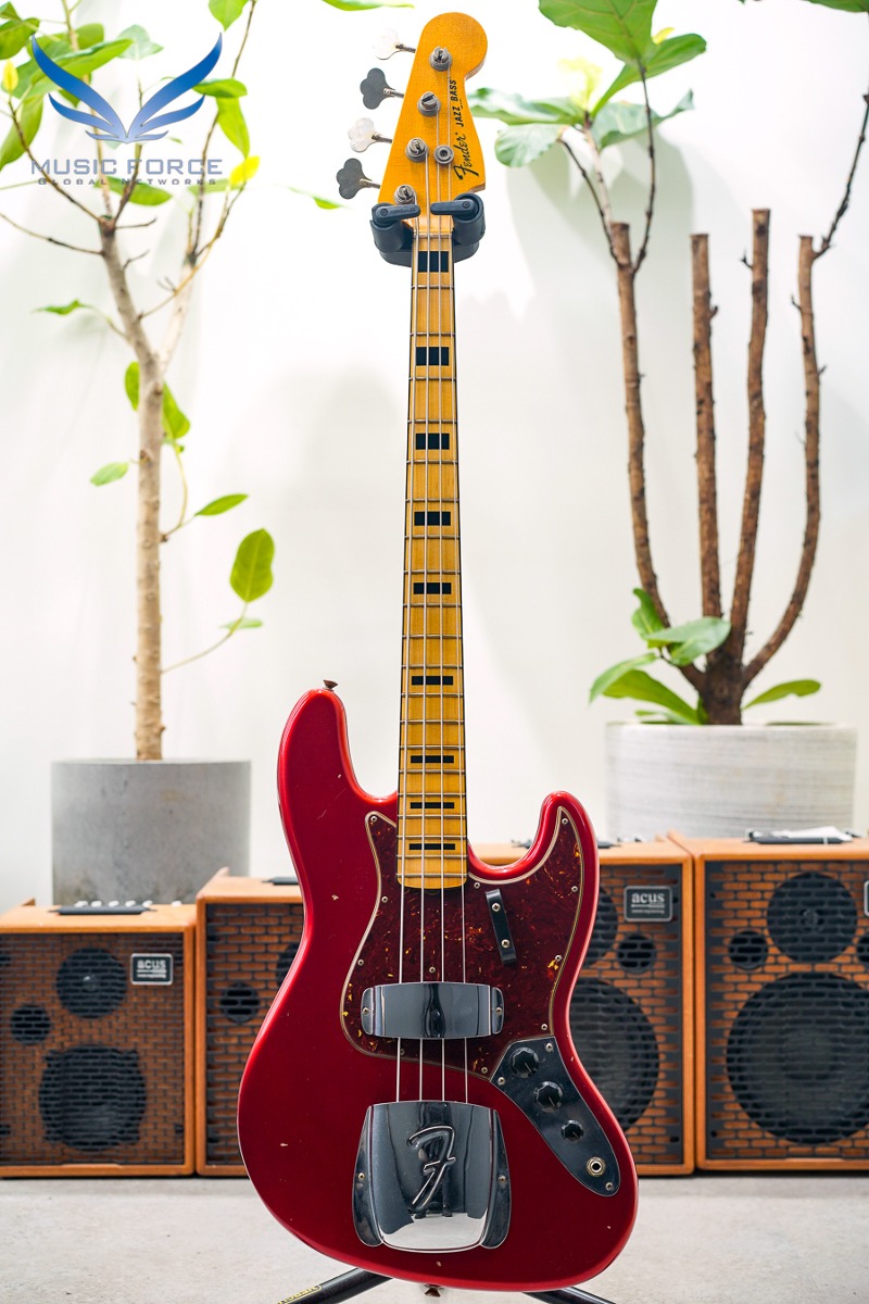 [2024 새봄맞이세일! (~5/31까지)] Fender Custom Shop 1968 Jazz Bass Journeyman Relic-Aged Candy Apple Red (2023년산/신품) - CZ562463