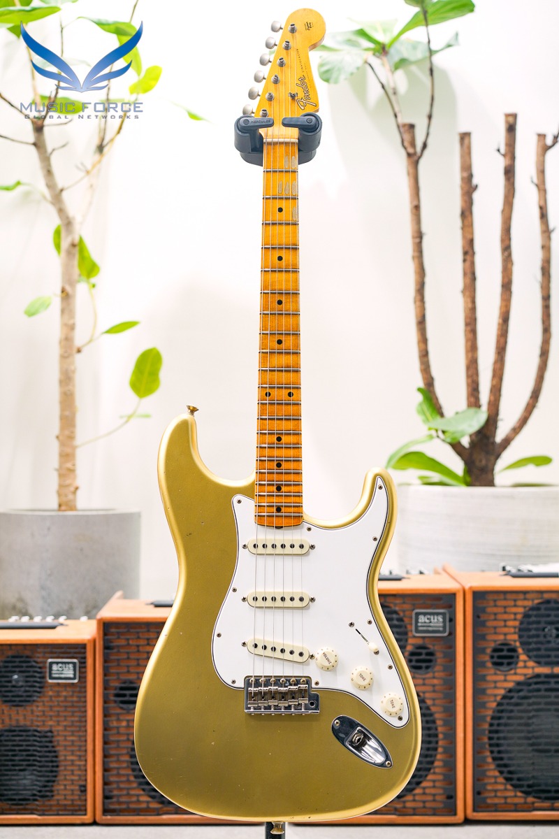 [2024 새봄맞이세일! (~5/31까지)] Fender Custom Shop 2022 Collection Postmodern Strat Journeyman Relic-Aged Aztec Gold (2022년산/신품) - XN14767