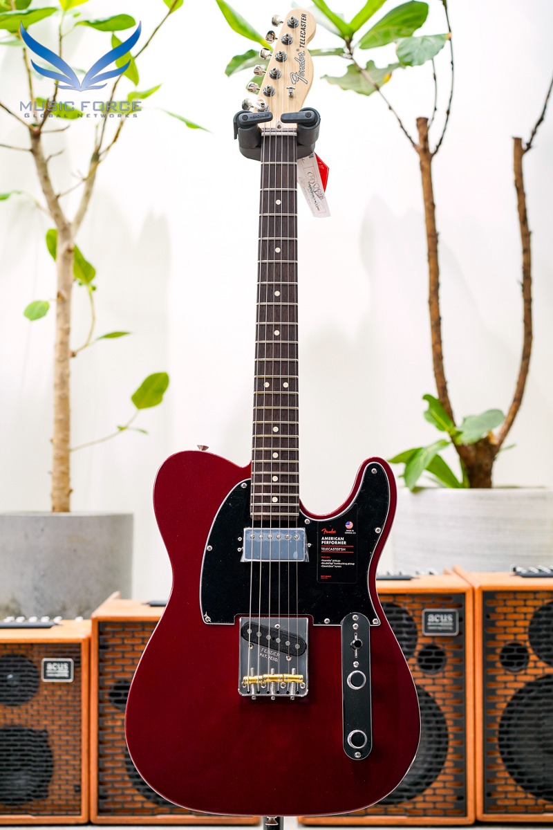 Fender USA American Performer Telecaster Humbucking-Aubergine w/Rosewood FB (신품) 펜더 아메리칸 퍼포머 텔레캐스터 - US22032761