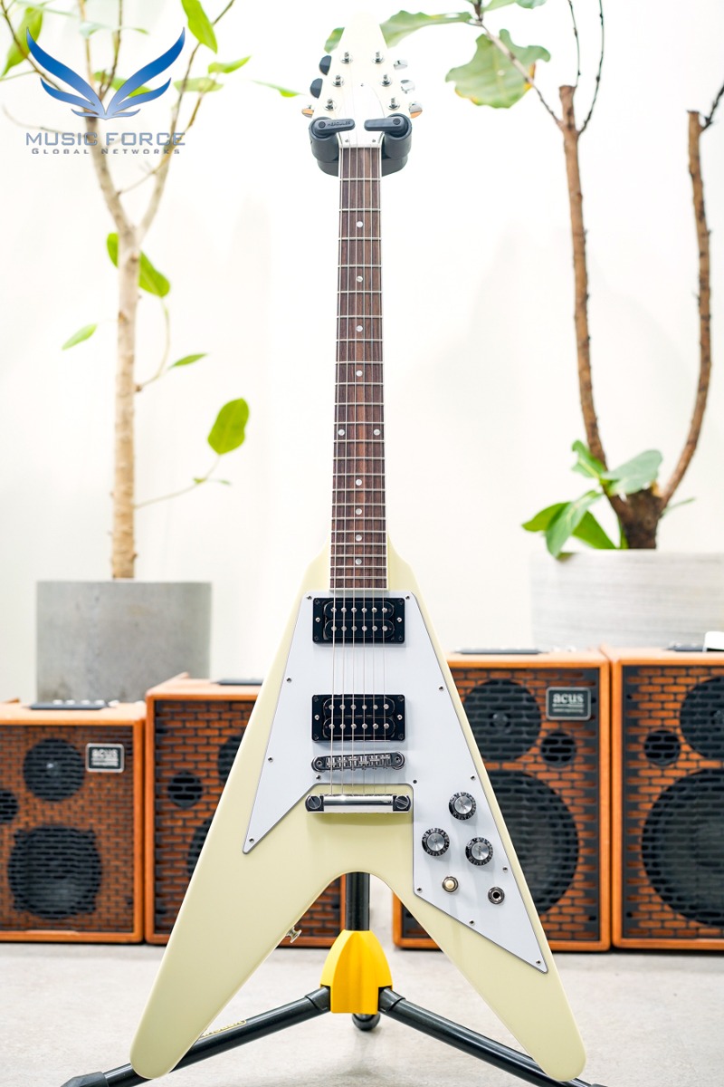 Gibson USA 70s Flying V-Classic White(신품) - 216030010