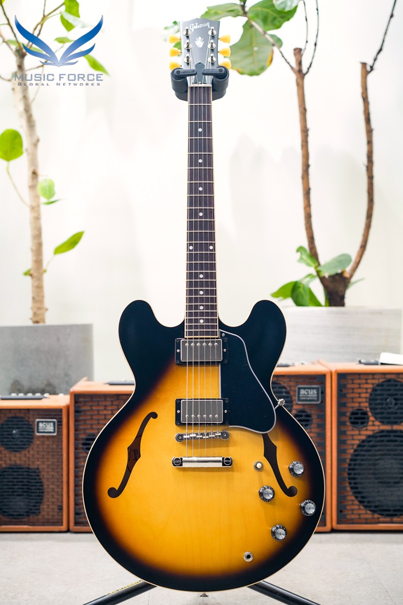 Gibson USA ES-335 Satin-Satin Vintage Burst (신품) - 204830091