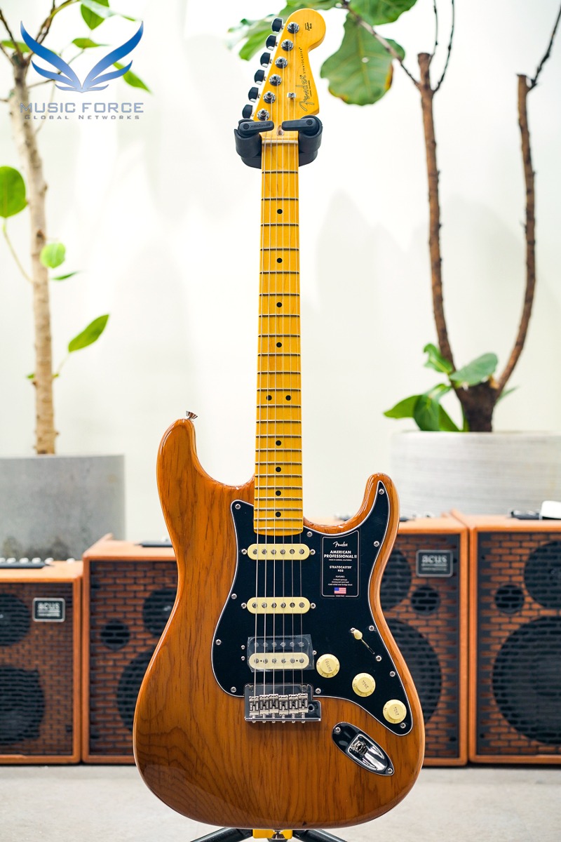 Fender USA American Professional II Stratocaster SSH-Roasted Pine w/Maple FB (신품) 펜더 아메리칸 프로페셔널 II 스트라토캐스터 - US23048748