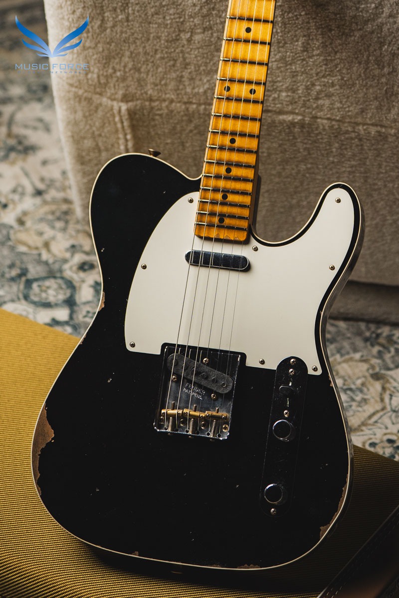 [2024 새봄맞이세일! (~4/30까지)] Fender Custom Shop 1959 Telecaster Custom Relic-Aged Black (2023년산/신품) - CZ573930