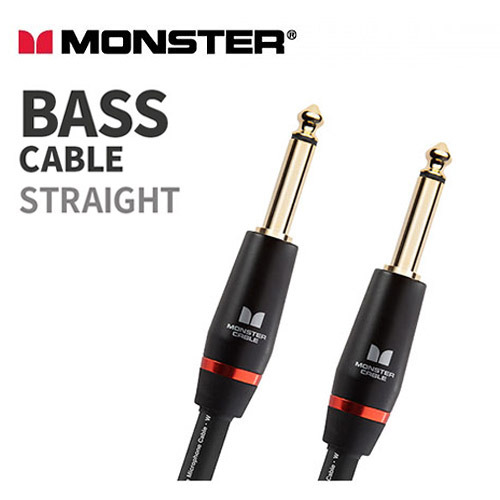 Monster Bass Cable - straight 1/4&quot;