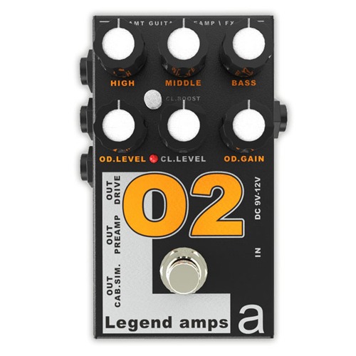 [가격인하]AMT Legend Series 2 O-2 Orange Amp Simul