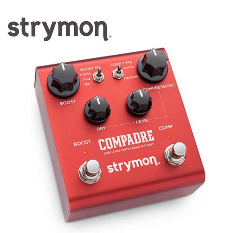 Strymon Compadre Dual Voice Compressor &amp; Boost 듀얼 보이스 컴프레서 &amp; 부스트