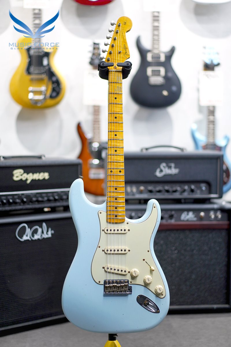 Fender Custom Shop Limited Edition 1959 Special Strat Journeyman Relic-Sonic Blue w/AAA Flame Maple Neck (신품)