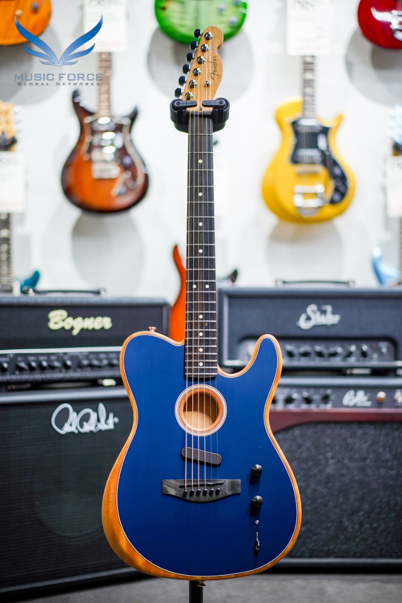 Fender USA Acoustasonic Telecaster- Steel Blue w/Ebony FB (신품) 펜더 아메리칸 어쿠스타소닉 텔레캐스터
