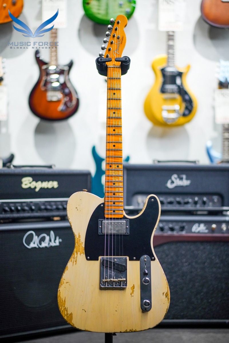 Fender Custom Shop Limited Edition 1951 HS Telecaster Heavy Relic-Aged Dirty White Blonde w/AA Flame Maple Neck (신품)