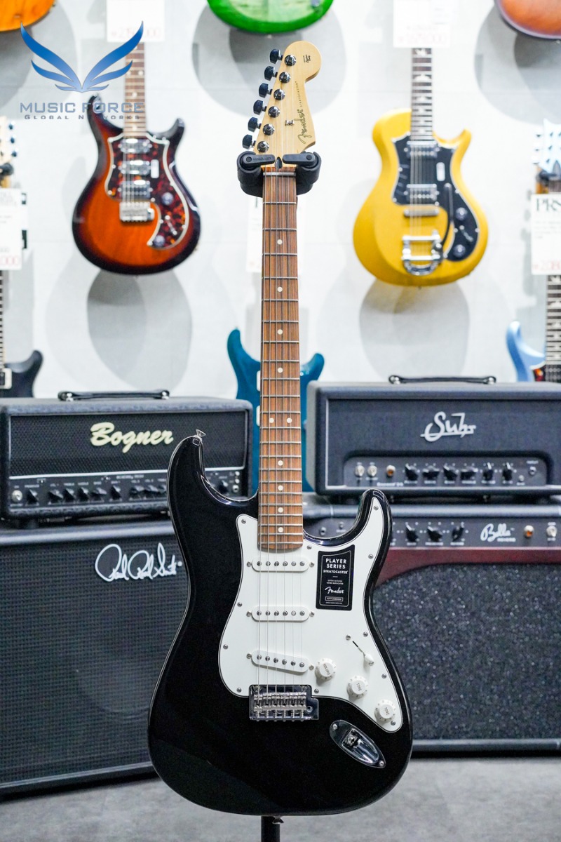 Fender Mexico Player Series Stratocaster SSS-Black w/Pau Ferro Fingerboard (신품) 펜더 멕시코 플레이어 스트라토캐스터