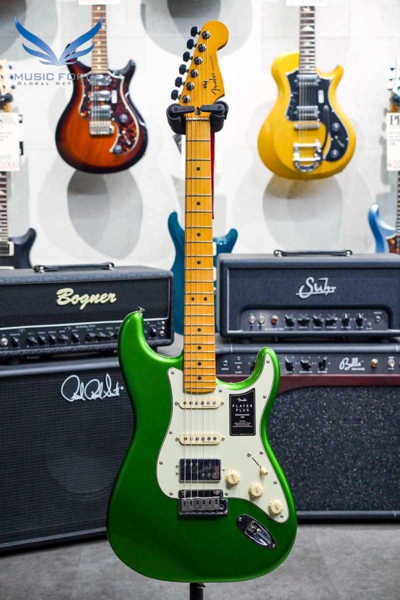 [구연식 특가세일!] Fender Mexico Player Plus Stratocaster SSH-Cosmic Jade w/Maple Fingerboard (신품) 펜더 멕시코 플레이어 플러스 스트라토캐스터 - MX21125213