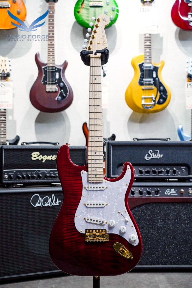 Fender Japan Richie Kotzen Stratocaster-Trans Red Burst (신품) - JD21000199