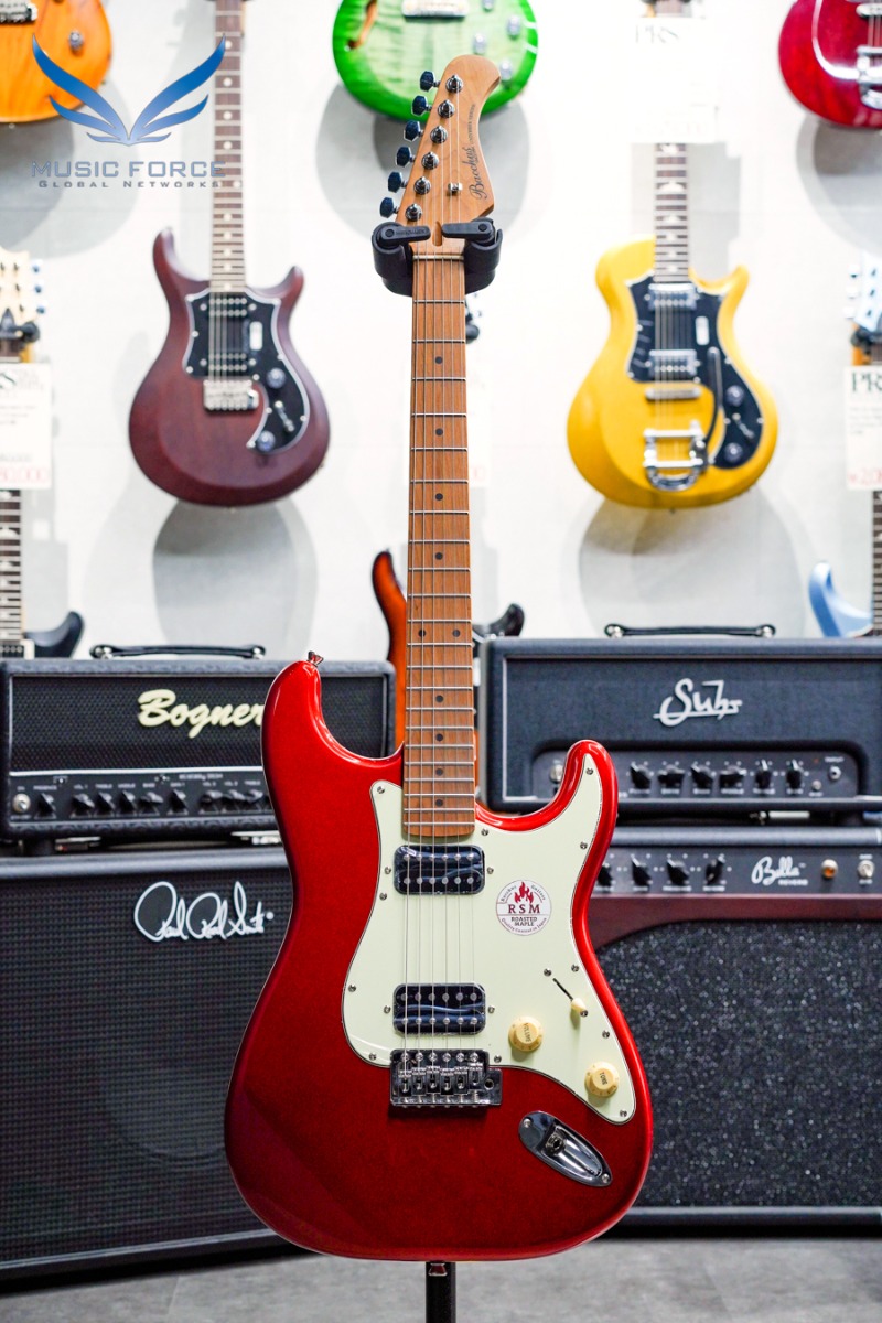 Bacchus Universe Series BST-3-RSM Candy Apple Red w/Roasted Maple Neck &amp;  FB (신품)