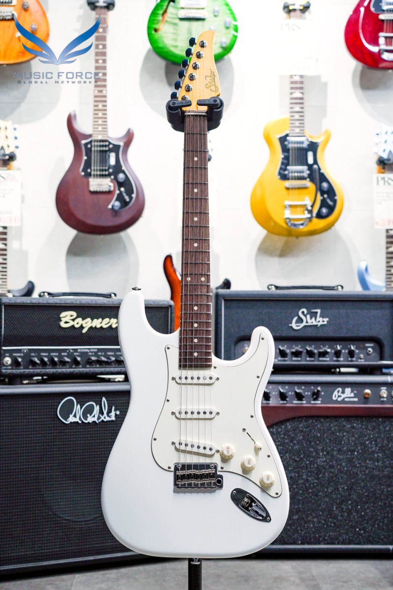 Suhr Classic S Antique SSS-Olympic White w/Rosewood FB &amp; SSCII System (신품) - 65528
