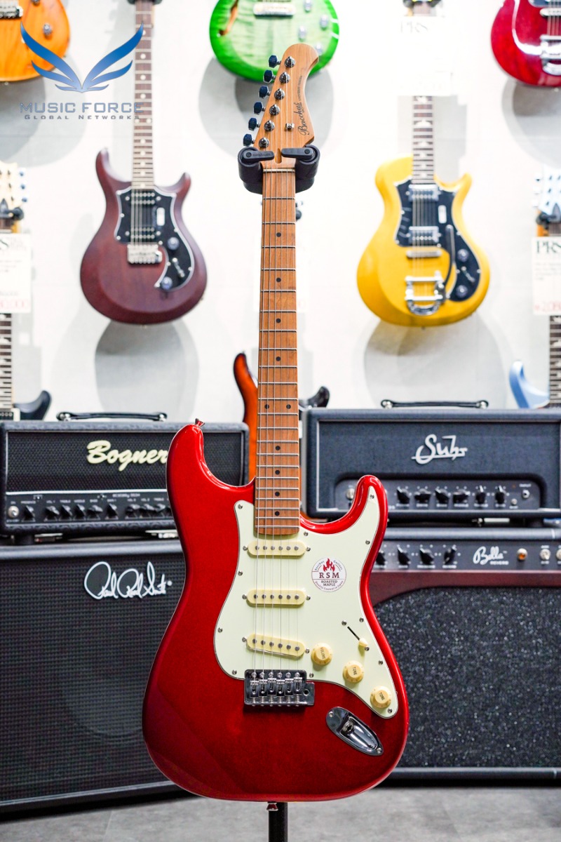 Bacchus Universe Series BST-1-RSM Candy Apple Red w/Roasted Maple Neck &amp;  FB (신품)