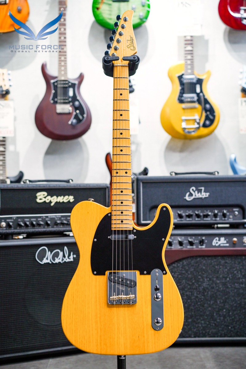 Suhr Classic T Antique Swamp Ash SS-Trans Butterscotch w/Maple FB &amp; SSCII System (신품) - 65530