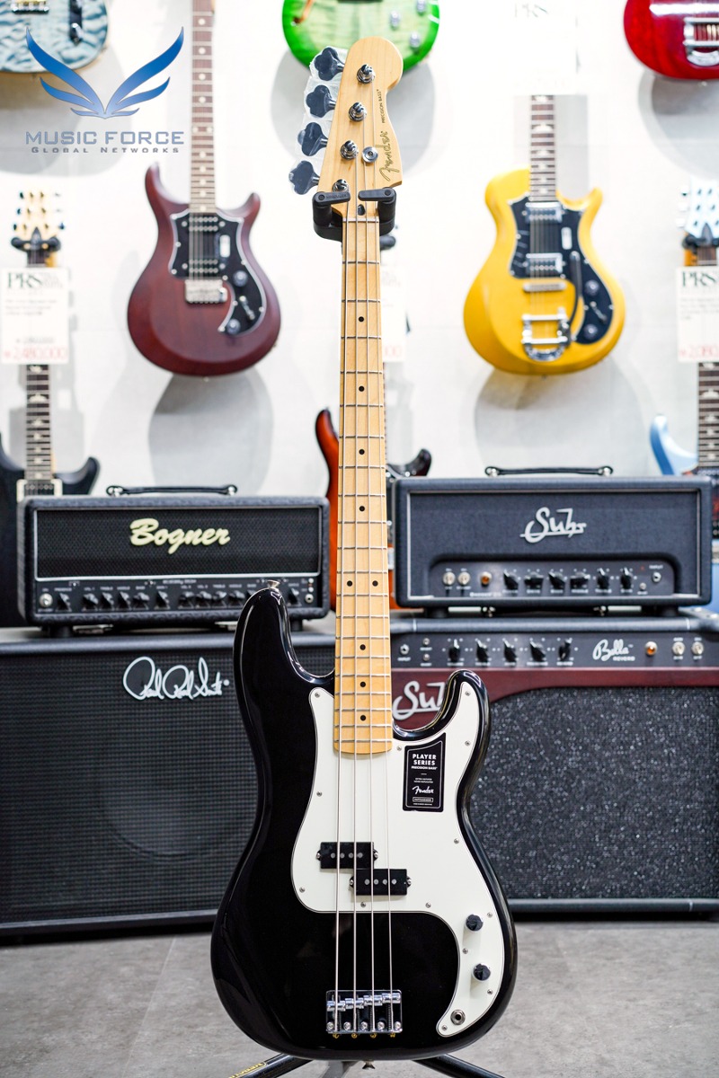 Fender Mexico Player Series Precision Bass-Black w/Maple FB (신품) 펜더 멕시코 플레이어 프레시전 베이스 - MX22061918