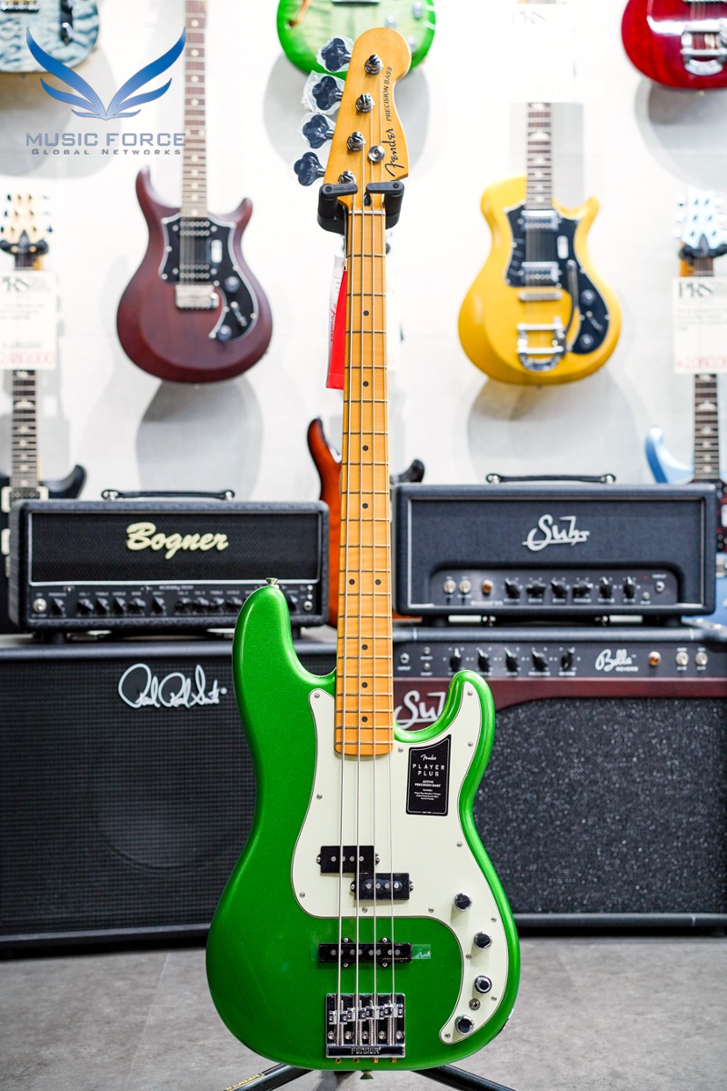 Fender Mexico Player Plus Precision Bass-Cosmic Jade w/Maple FB (신품) 펜더 멕시코 플레이어 플러스 프레시전 베이스 - MX22164553