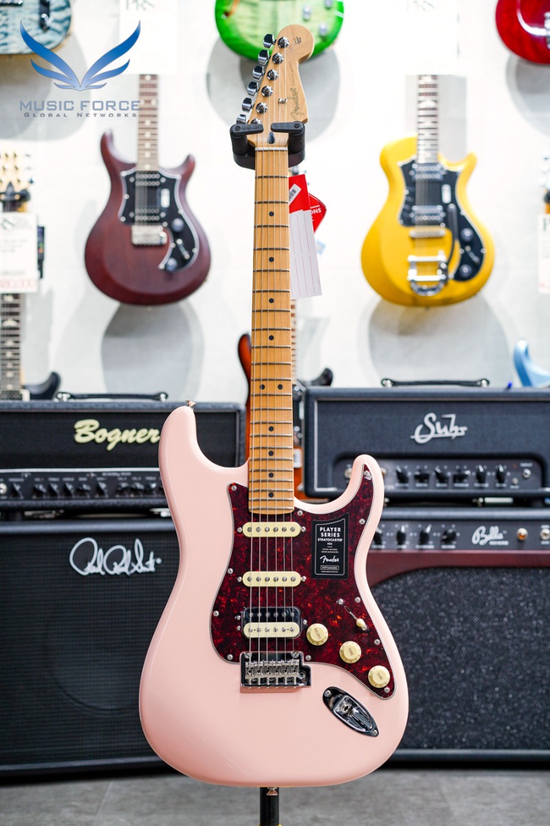 [Outlet 신품(Blem)특가!] Fender Mexico Player Series Limited Edition Stratocaster SSH-Shell Pink w/Roasted Maple Neck &amp; FB (신품) 펜더 멕시코 플레이어 스트라토캐스터 - MX22162250