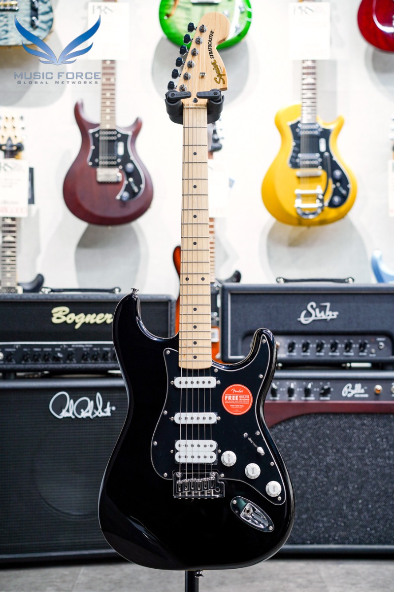 [블프세일] Squier FSR Affinity Stratocaster SSH-Black w/Maple FB (신품) - 22009083
