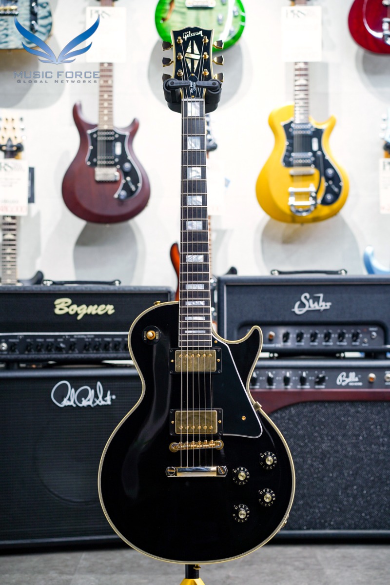 Gibson Custom Historic 1968 Les Paul Custom Reissue &#039;Top Murphy Lab&#039; Ultra Light Aged-Ebony Gloss(Black Beauty) w/Ebony Fingerboard(신품) - 201878