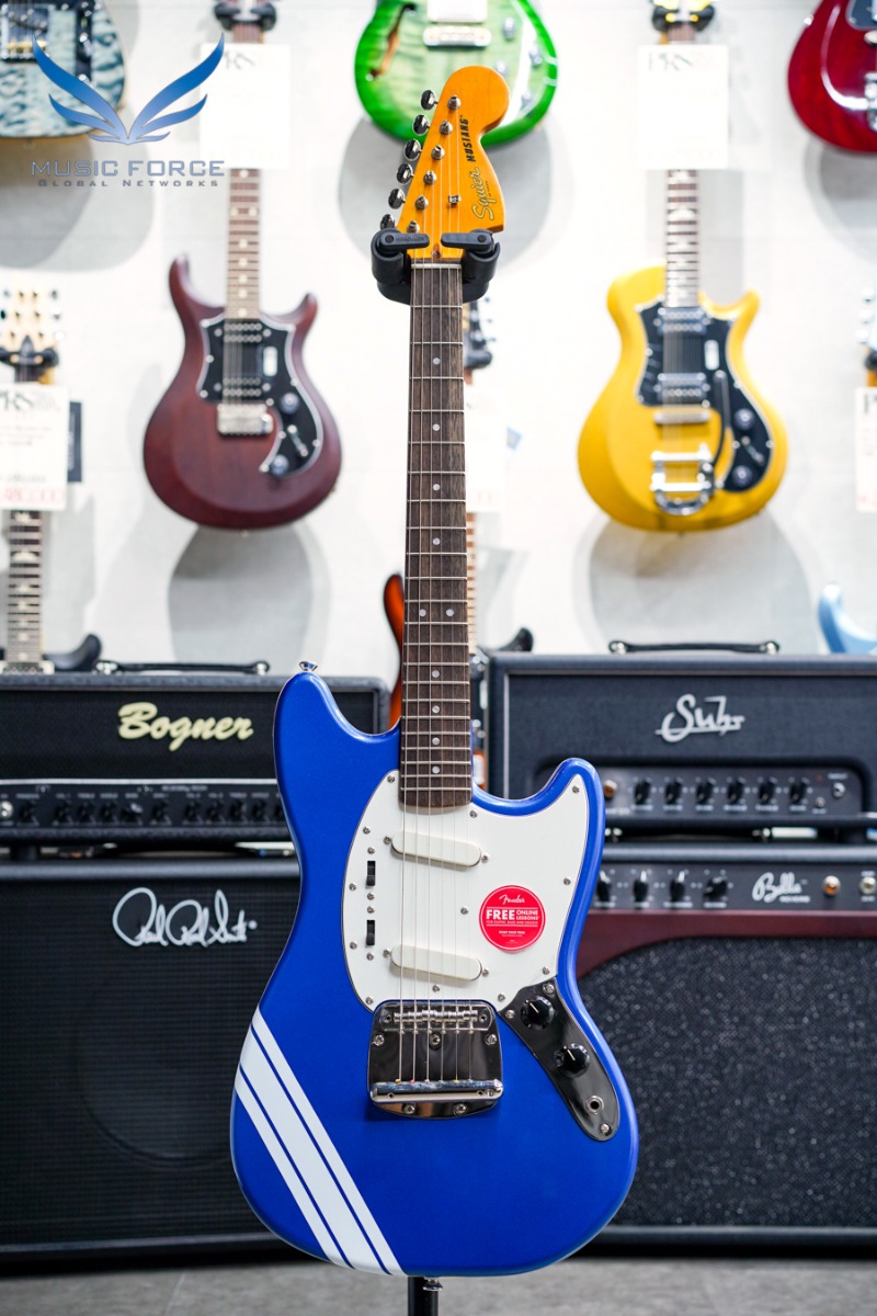 [Outlet 신품(Blem)특가!] Squier FSR Classic Vibe 60s Competition Mustang-Lake Placid Blue w/Indian Laurel FB (신품) - 22011491