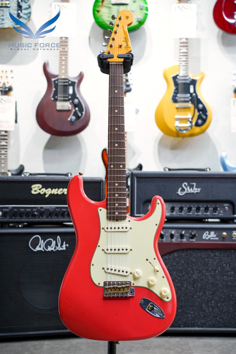 Fender Custom Shop Limited Edition 62/63 Stratocaster Journeyman Relic-Aged Fiesta Red (신품) - CZ561920