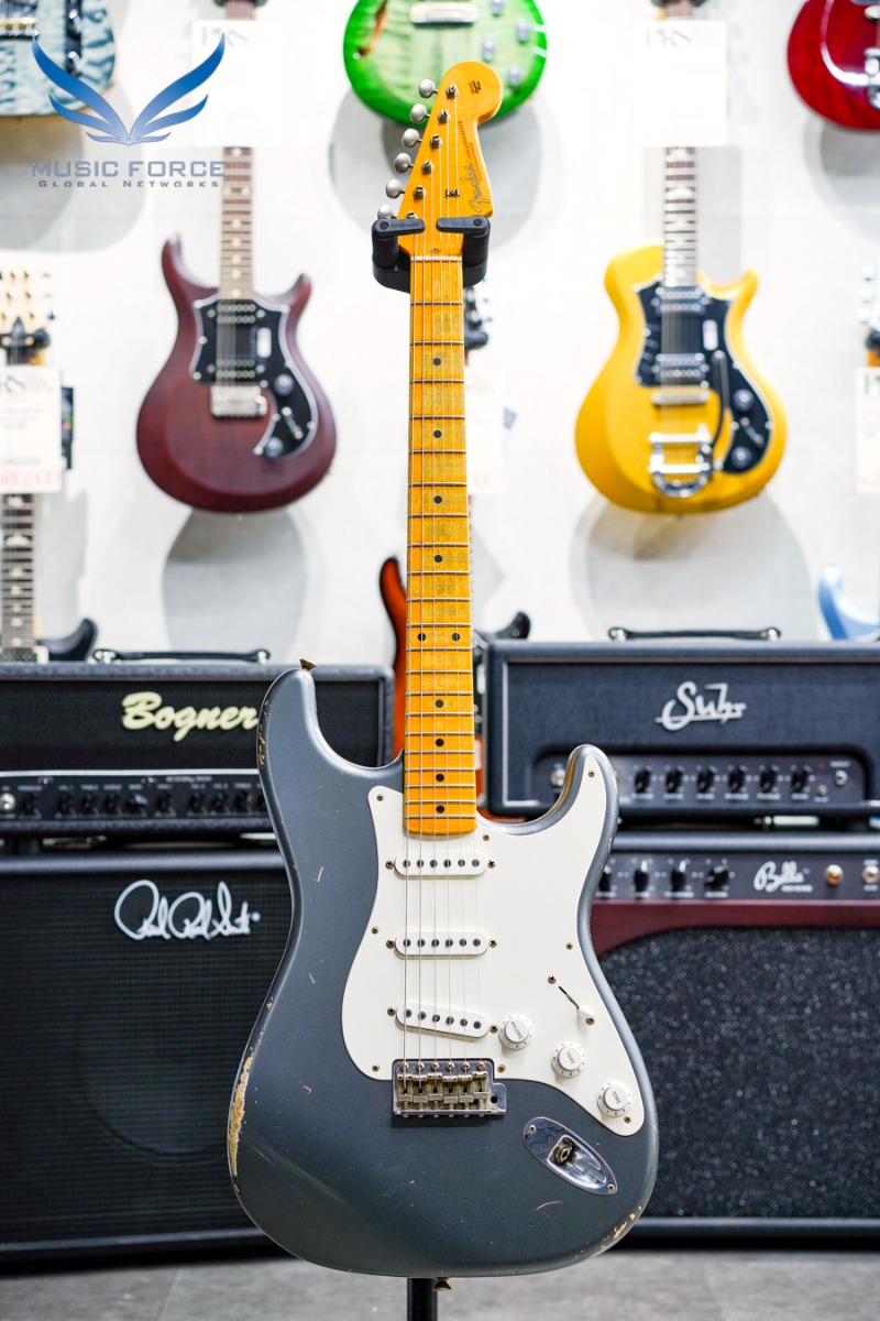 Fender MBS(Masterbuilt) 1957 Strat Relic-Charcoal Frost Metallic by Todd Krause (신품) - R118101