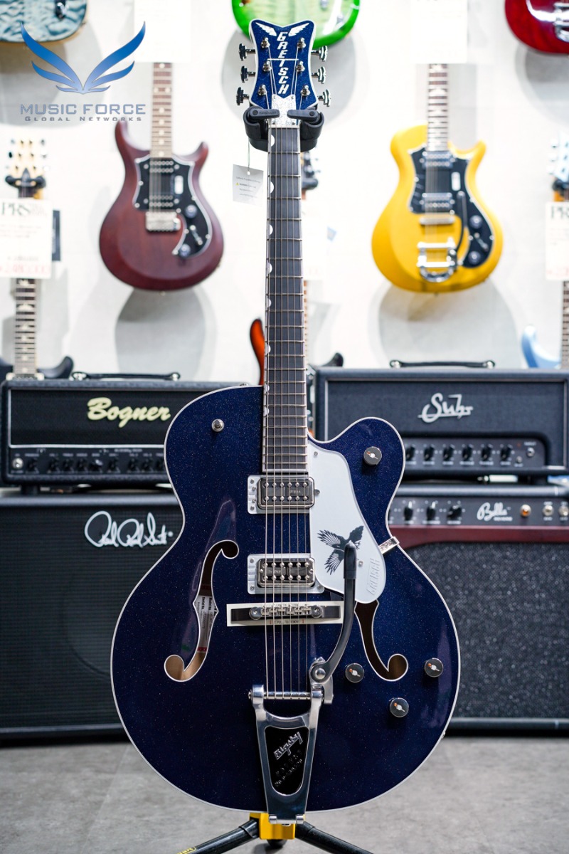 Gretsch Professional G6136T-RR Rich Robinson SIG Magpie - Raven&#039;s Breast Blue (신품) - JT22052173