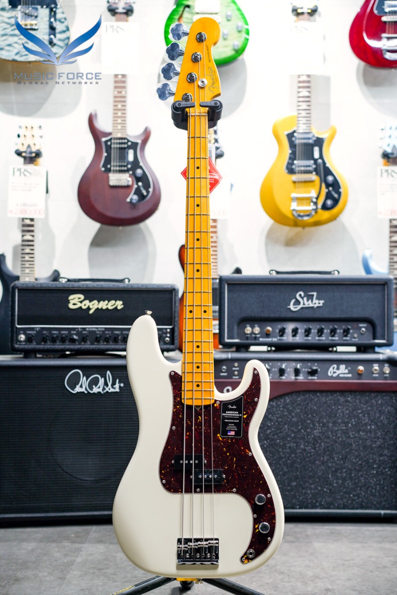 Fender USA American Professional II Precision Bass-OWT w/Maple FB (신품) 펜더 아메리칸 프로페셔널 II 프레시전베이스 - US22106200