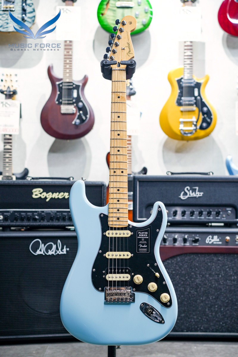 Fender Mexico Limited Edition Player Series Stratocaster SSH-Sonic Blue w/Maple FB (신품) 펜더 멕시코 플레이어 스트라토캐스터 - MX22250361