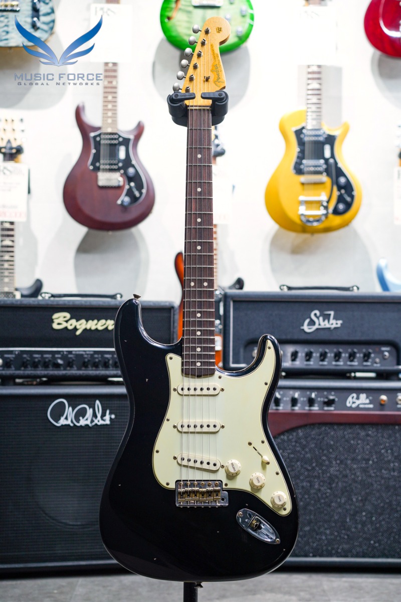 [2023 신년세일! (~1/31까지)] Fender Custom Shop 1963 Strat Journeyman Relic-Black (신품)