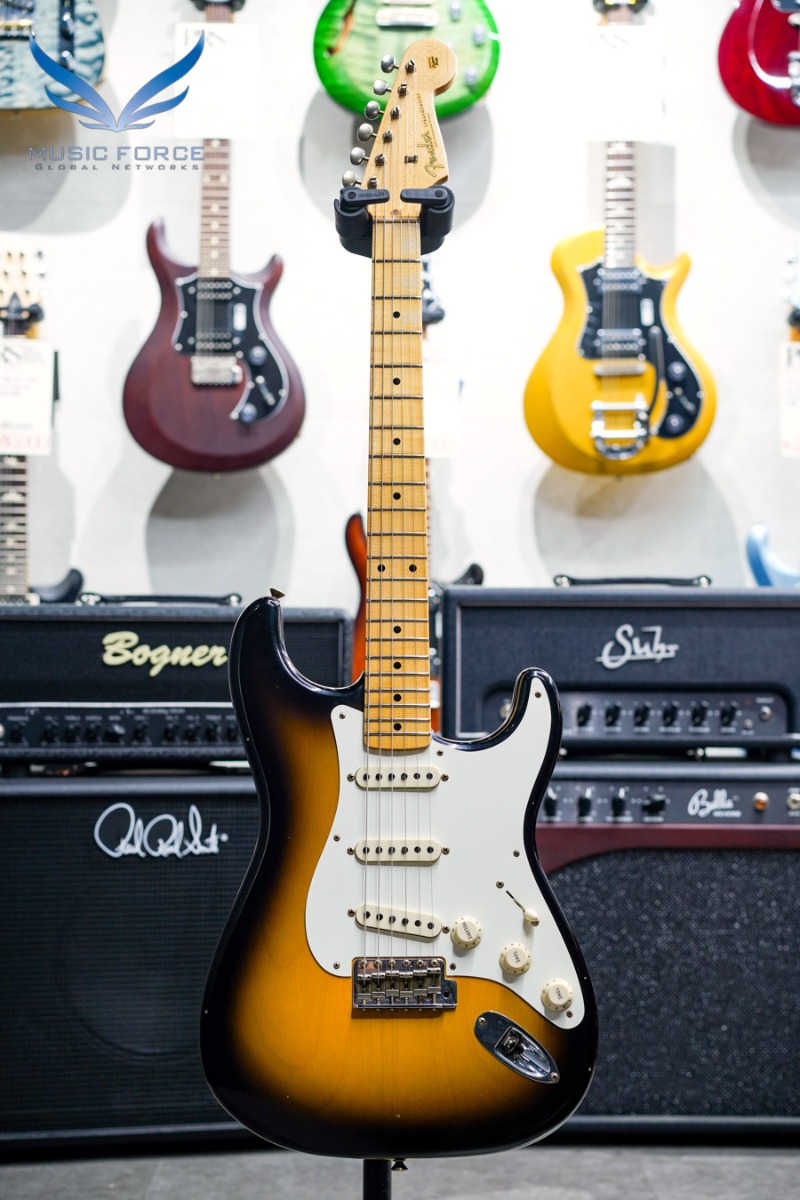 [2023 신년세일! (~1/31까지)] Fender Custom Shop 1957 Strat Journeyman Relic-Faded 2 Tone Sunburst  (신품)