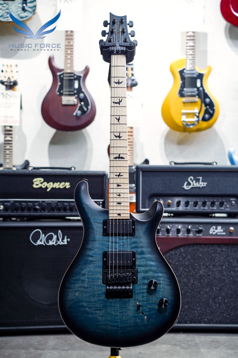 [2024 Summer Sale! (~7/31까지)] PRS DW CE24 Floyd Dustie Waring Signature Model-Faded Whale Blue Smokeburst (2022년산/신품) - 0356542