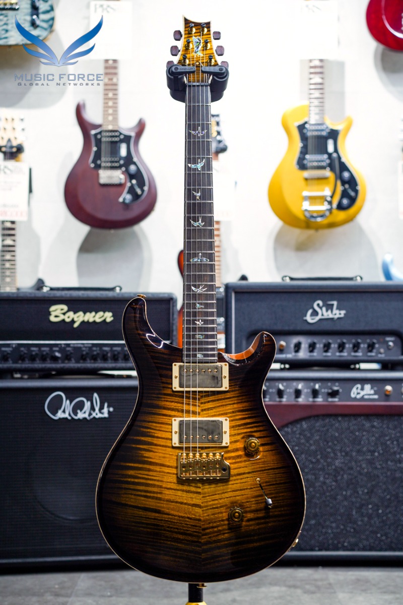 PRS Private Stock Custom 24 FMT-Tiger Eye Glow w/Matching Headstock, Stained Figured Maple Neck &amp; Brazilian Rosewood FB (2022년산/신품) - 358026