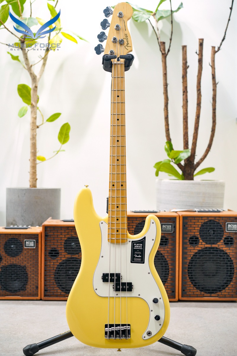 Fender Mexico Player Series Precision Bass-Butter Cream w/Maple FB (신품) 펜더 멕시코 플레이어 프레시전 베이스 - MX22256885