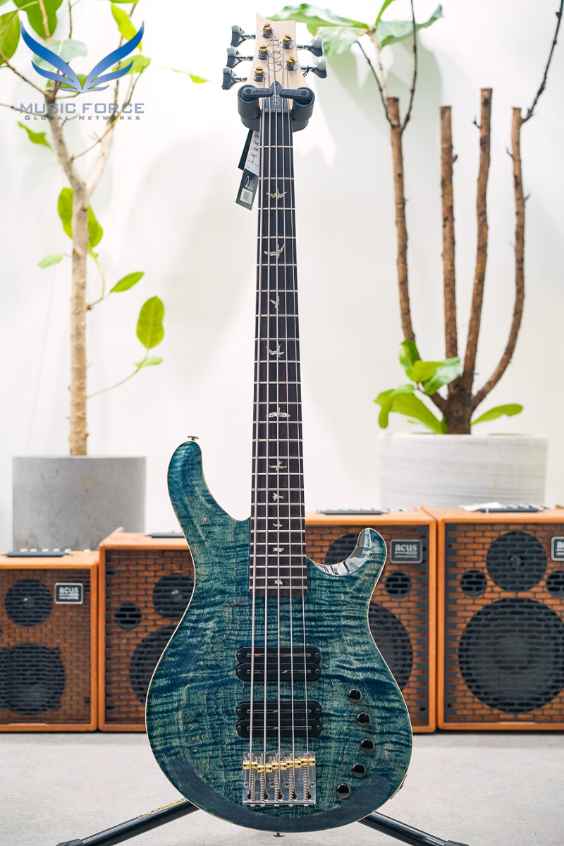 PRS Gary Grainger 5 String Bass-Faded Whale Blue w/Rosewood FB (2023년산/신품) - 0352589