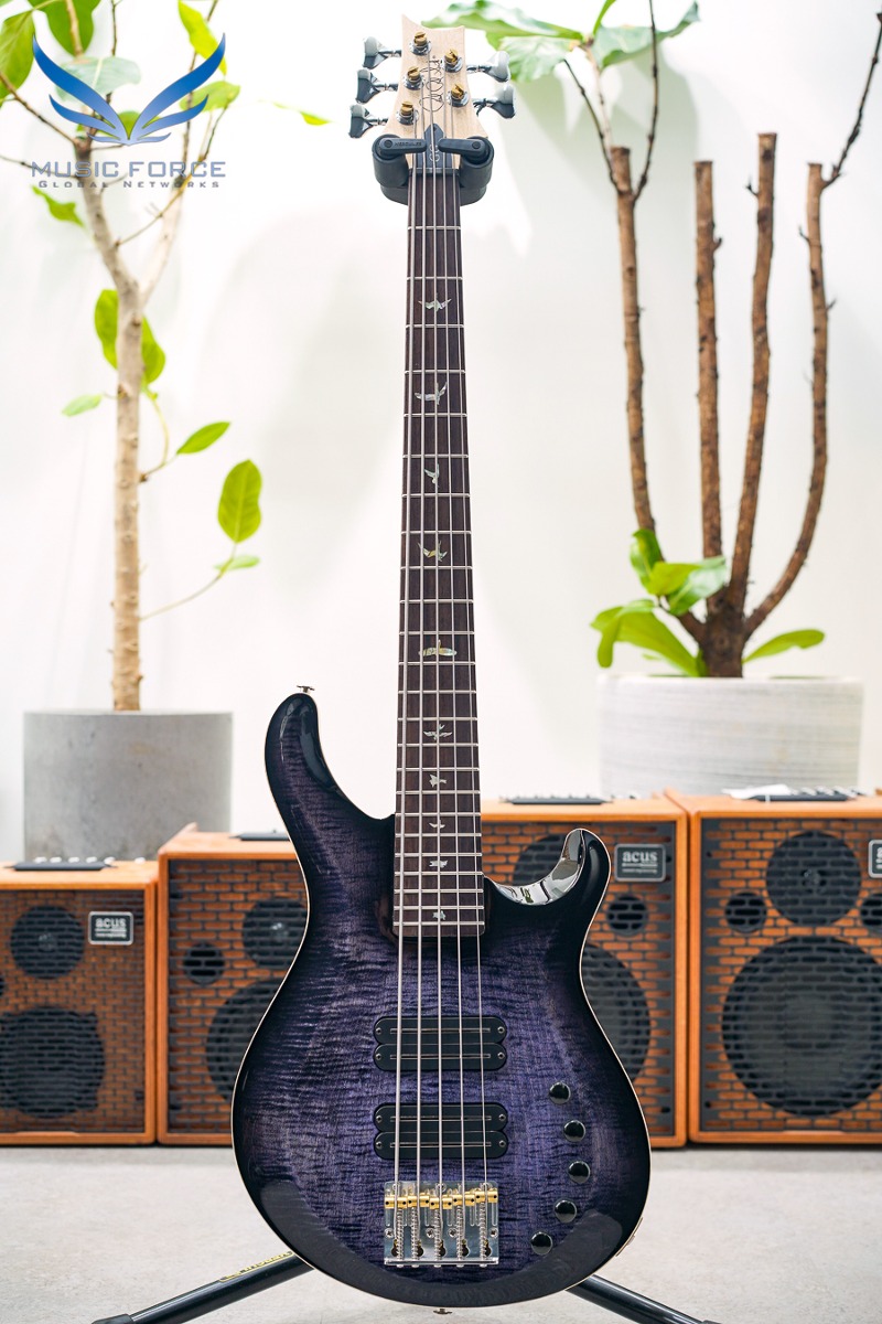 PRS Gary Grainger 5 String Bass-Purple Mist w/Rosewood FB (2022년산/신품) - 0352518