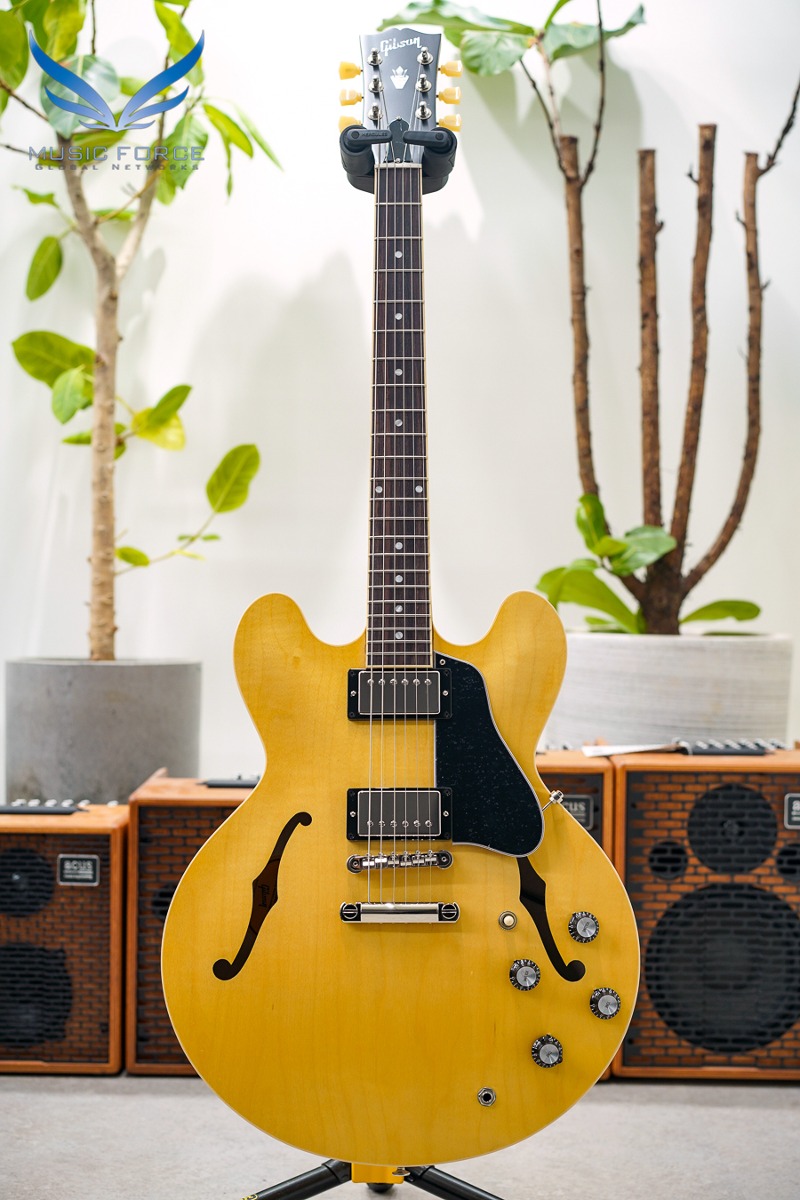 Gibson USA ES-335 Satin-Satin Vintage Natural (신품) - 227820354