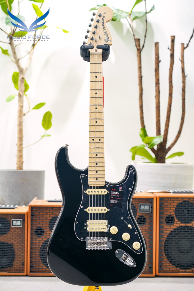 Fender USA American Performer Stratocaster SSH-Black w/Maple FB (신품) 펜더 아메리칸 퍼포머 스트라토캐스터
