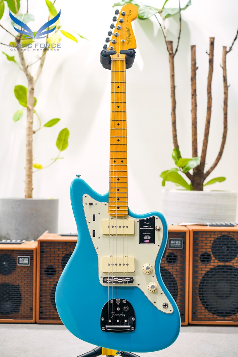 Fender USA American Professional II Jazzmaster-Miami Blue w/Maple FB (신품) 펜더 아메리칸 프로페셔널 II 재즈마스터 - US22174631