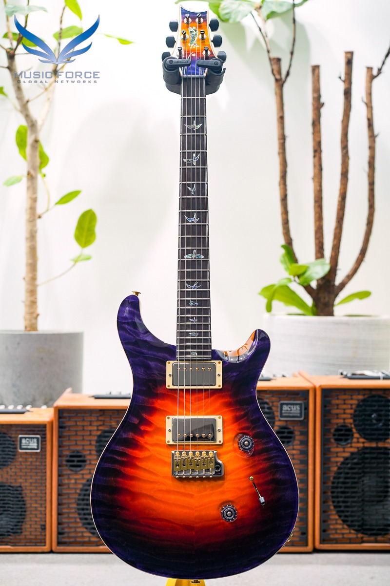 [Spring Sale!] PRS Private Stock Custom 24 QMT-Indian Ocean Sunset w/Stained Figured Maple Neck, Match Quilted Headstock &amp; Brazilian Rosewood FB (2023년산/신품) - 361149