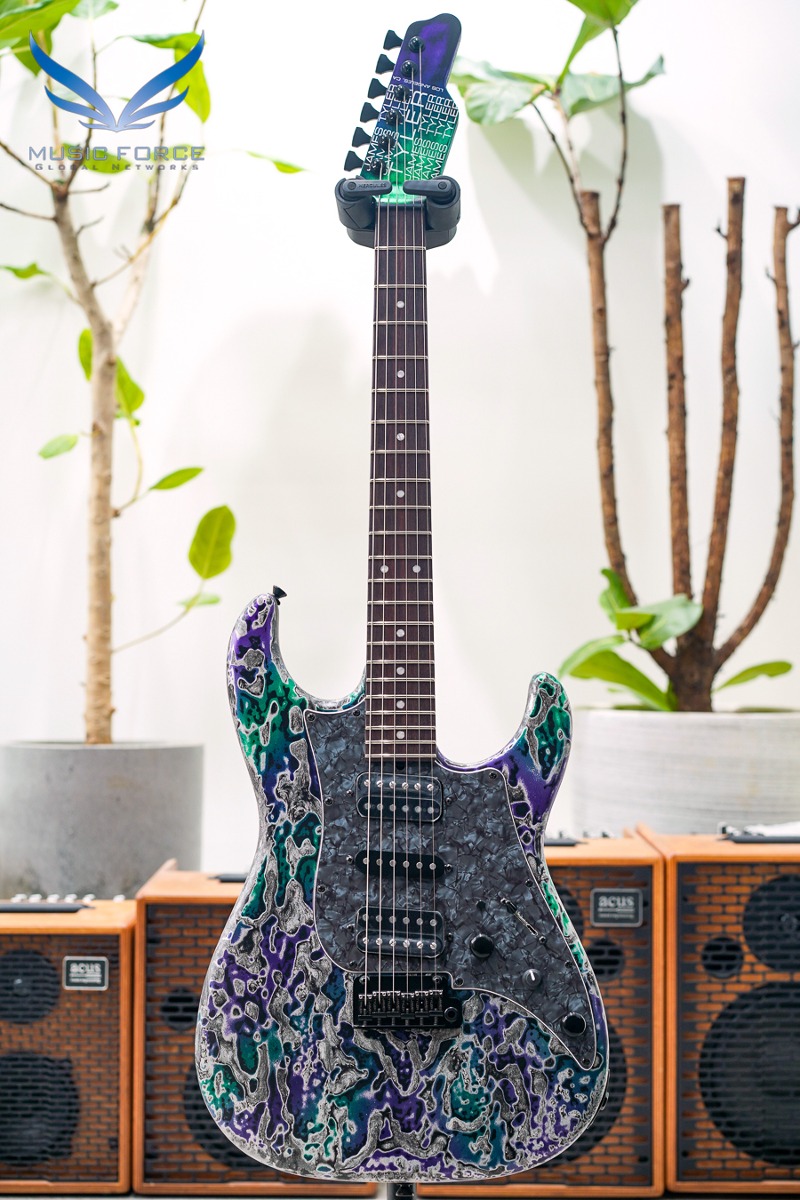[Spring Sale!] James Tyler USA Studio Elite HD-Alien Guano Semi-Gloss HSH w/Indian Rosewood FB, Matching Faux Neck and Headstock, Black HW, Midboost &amp; Bypass Button (2022년산/신품) - 22381