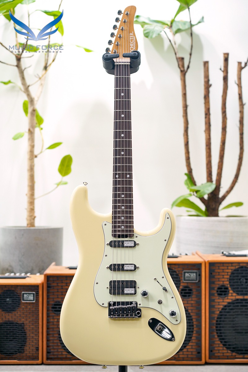 [Outlet 신품(Blem)특가!]  Schecter Japan Studio Standard II Olympic White w/Rosewood FB (Made in Japan/신품) - S2209131